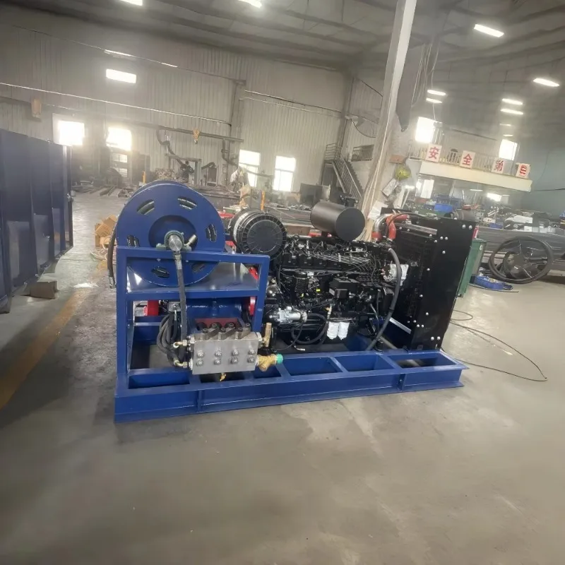 Customized 800 1000 1500 Bar 2000 Bar High Pressure Washer Cleaner Hydroblasting Machine For Cleaning And Descaling Hydro Jettin
