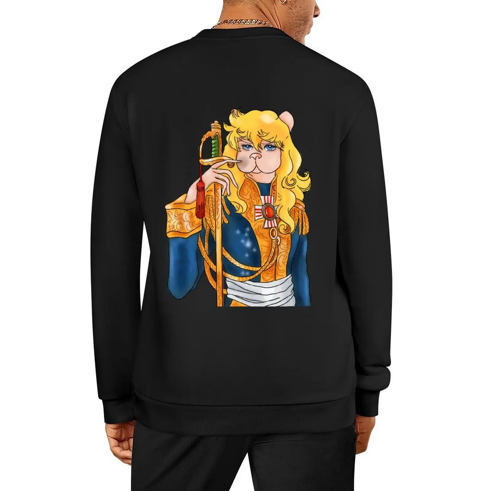 

Dog Oscar Pullover mens clothes anime clothing men clothes men's autumn clothes sweatshirt male