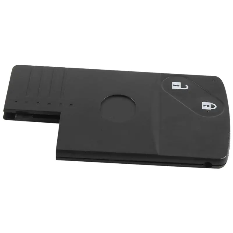 A09E-2 Button Smart Card Remote Key Shell Case For Mazda 5 6 CX-7 CX-9 RX8 Miata