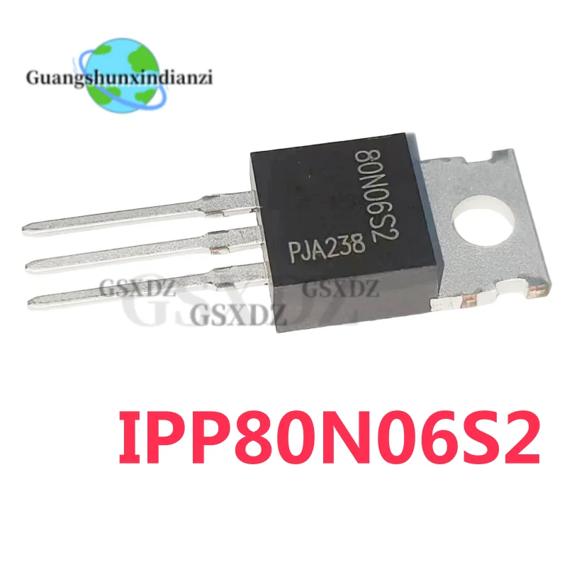 10PCS NEW 100% quality IPP80N04S4-03 80N04S4 IPP80N04S4L-04 80N04S4L IPP80N06S2-09 80N06S2 IPP80N06S2L-09 80N06S2L TO-220