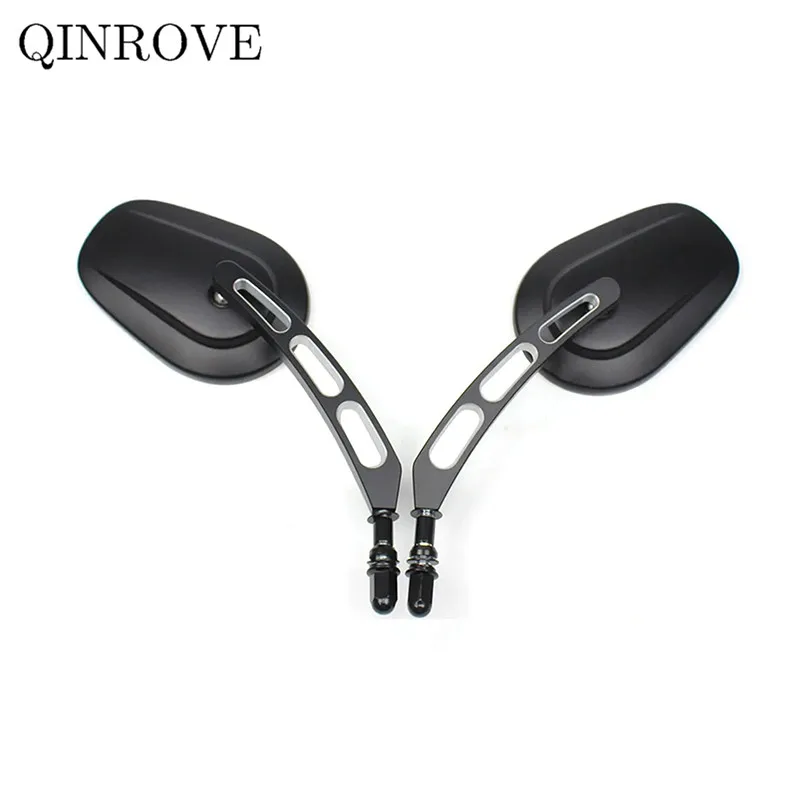 

For Harley Davidson Dyna Street Bob Fatboy Sportster 883 1200 Electra Glide Motorcycle Rear Mirror Aluminum alloy Side Mirror