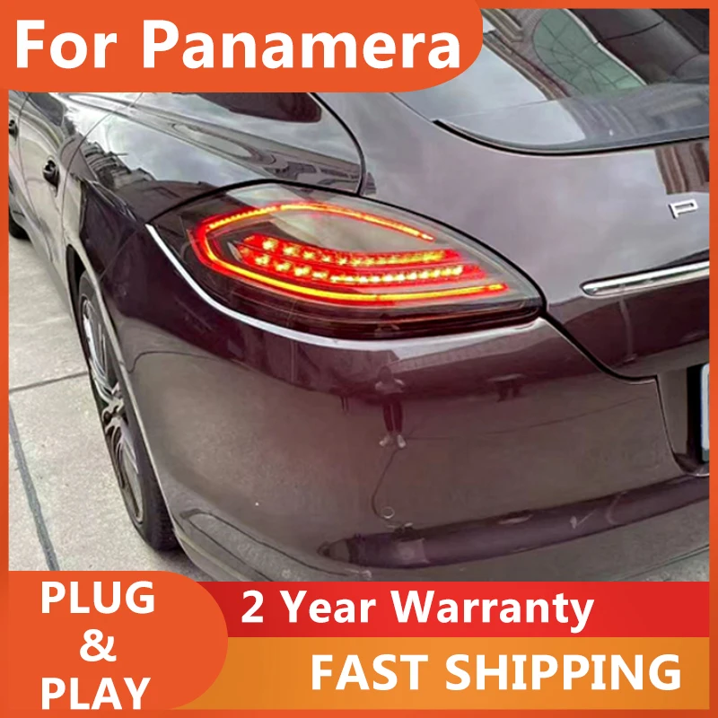 

For Porsche Panamera LED Tail Lights 2010 2011 2012 2013 Panamera 970 Rear Fog Brake Dynamic Turn Signal Automotive Accessories