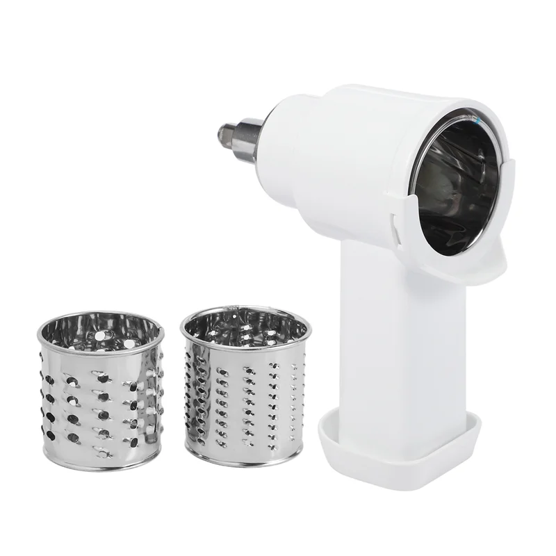 ABZA-3X Affettatrice/Trituratore di verdure/Grattugia per formaggio per attacco per robot da cucina Kitchenaid Accessori per affettare e triturare