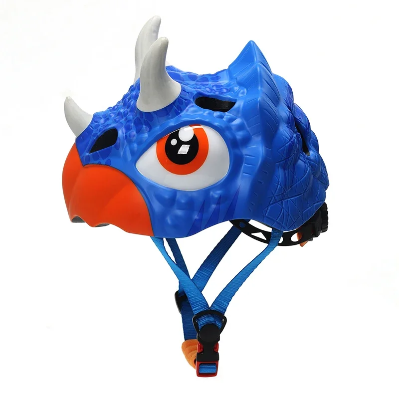 

Children Sports Bicycle Helmet MTB Road Bike Dinosaur Shape Safety Head Protect Cap Kids Outdoor Riding Helmets Capaceta BC0691