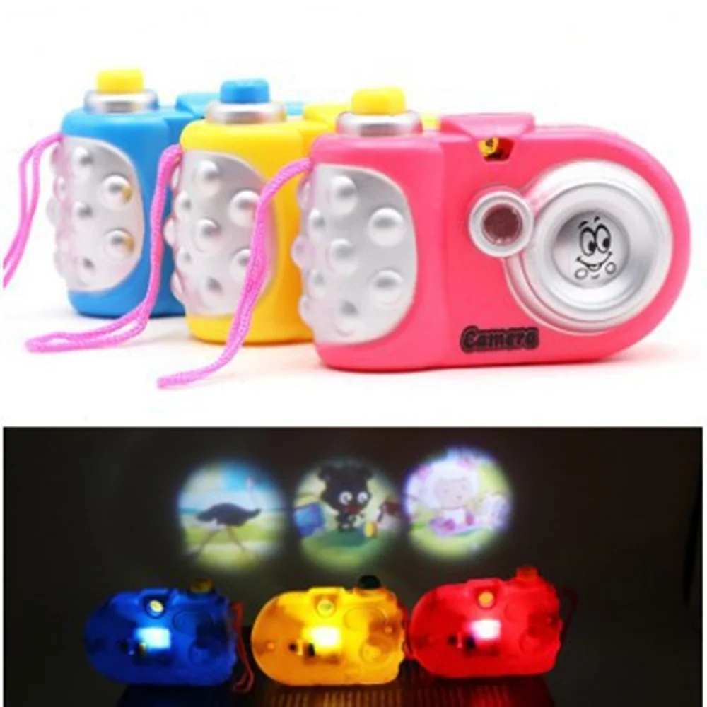 3/5/10 Pcs Light Cartoon Projection Camera Children Birthday Party Baby Shower Wedding Guest Gift, Christmas Carnival Party Gift