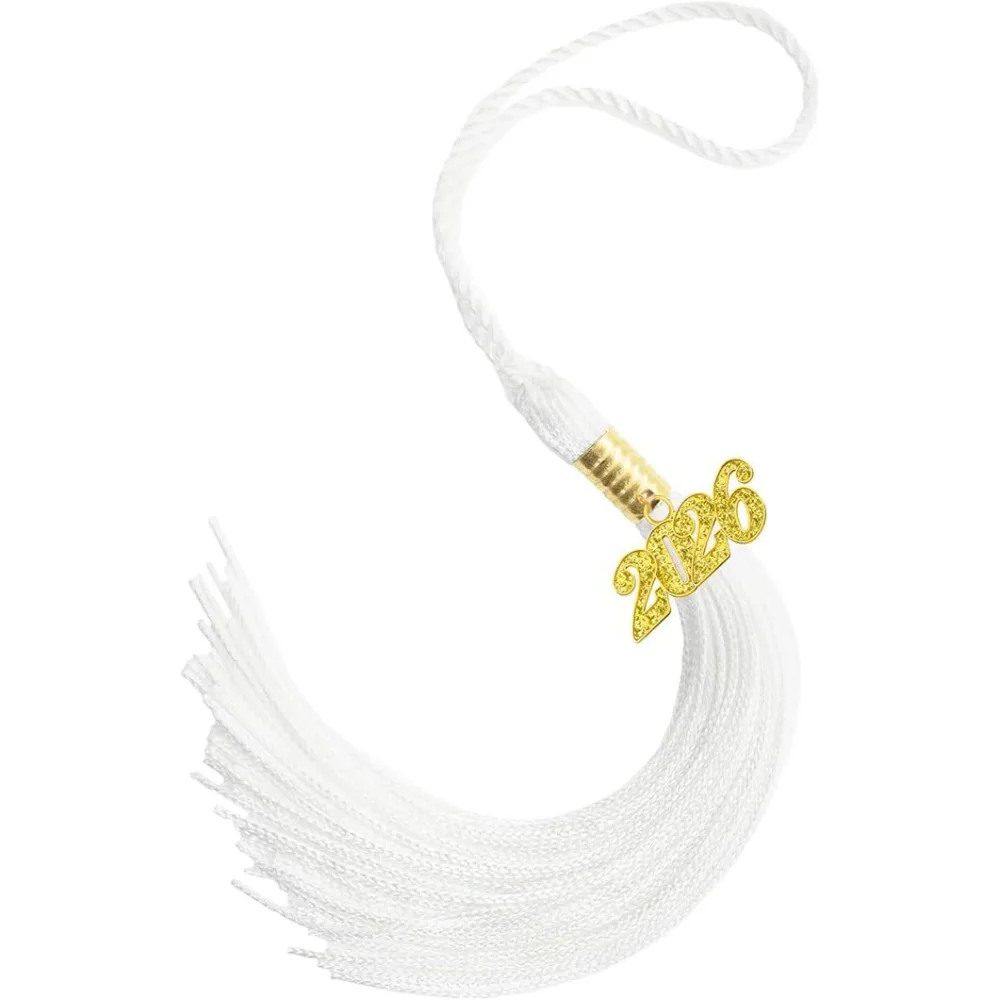Polyester Alloy Academic Tassel Hanging 10 Colors DIY Crafts Charm Pendant 2026 Style Pure Color Graduation Cap Tassel
