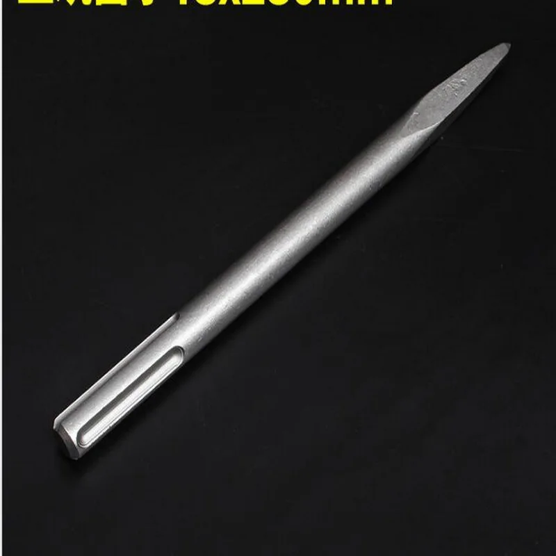 Cost Sale Of 2PCS/Set Of Sharp Head&Flat Head 18*280/350/400 Electric Hammer Chisels For Concrete/Brick/Wall/Tile Slotting