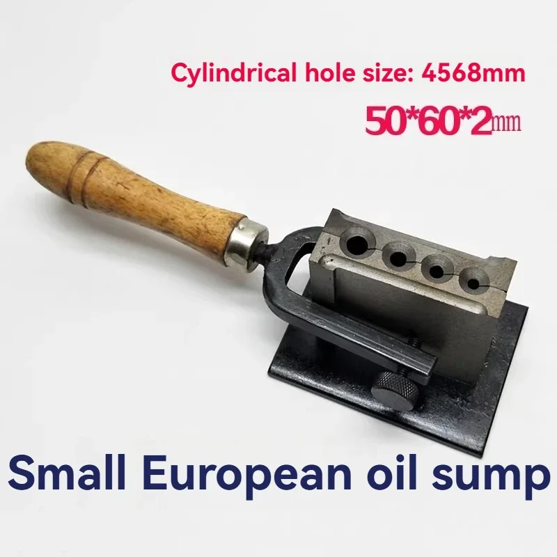 Matte-finish cast iron mold, gold casting mold,large European-style gold and silver ingot melting and casting mold (trough type)