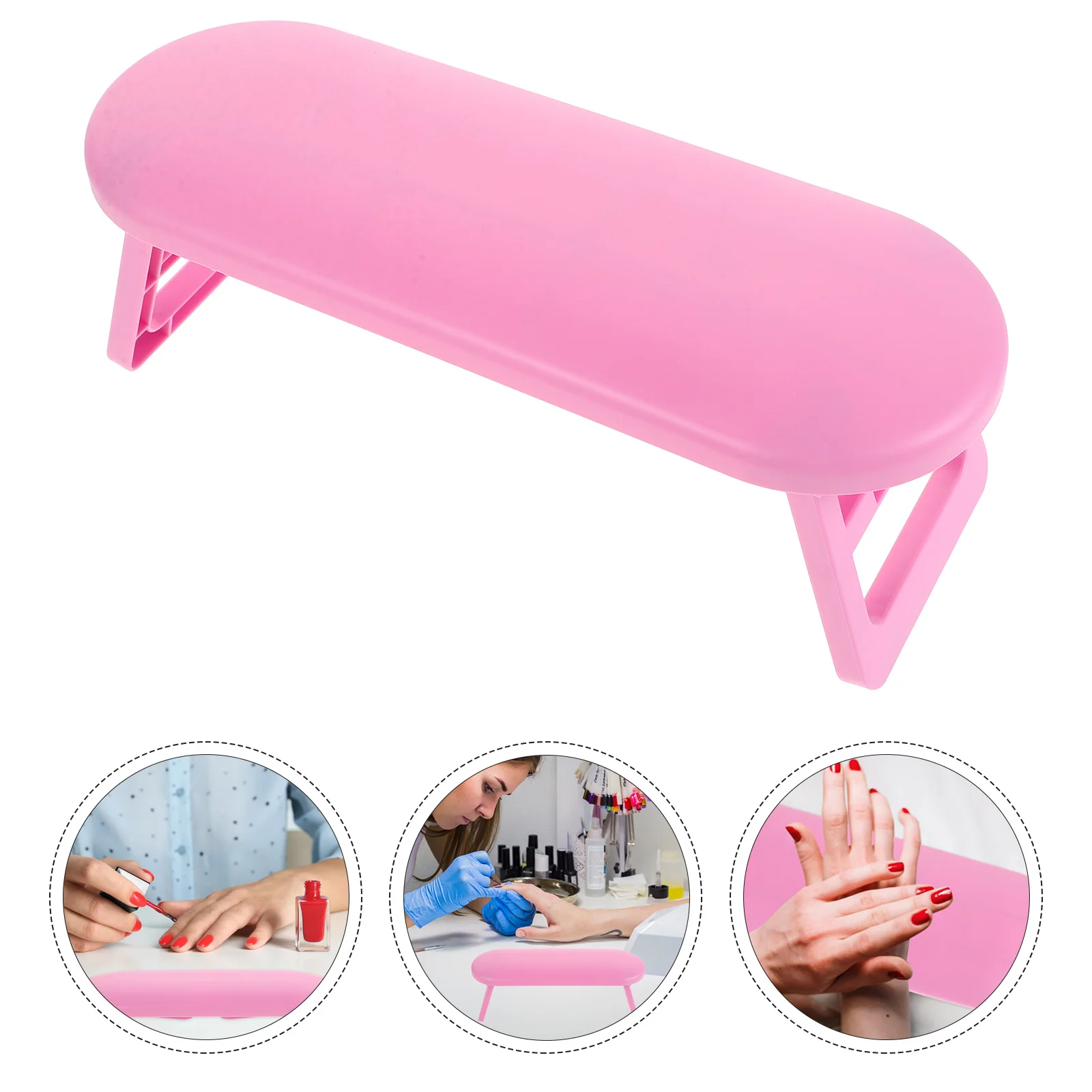 

Armrest Hand Holder Foldable Manicure Arm Rest Nail Stable Hand Rest for Nails Table Nail Armrest Holder