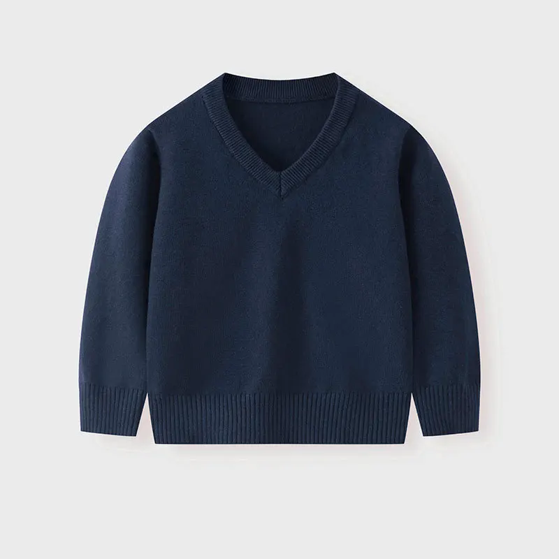 

new arrived winter Children sweater boy clothes kids baby Knitted coat wholesales 3-11year students solid boys 90-160