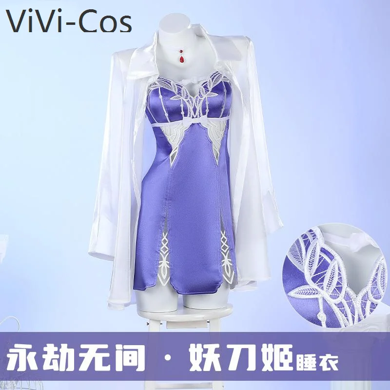 

ViVi-Cos Naraka:bladepoint Yoto Hime Pajamas Cosplay Costume Cos Game Anime Party Uniform Hallowen Play Role Clothes Clothing