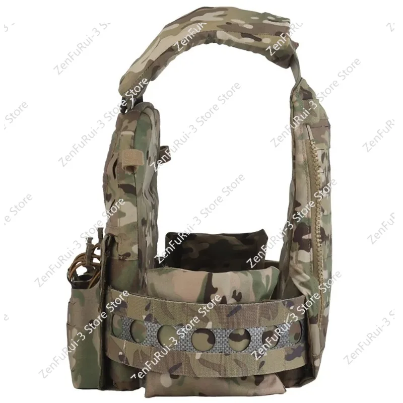 Tactical Vest V5 FCPC Militar Hunting Airsoft Vest Quick Detachable Comes with Triple Bag Built-in Splint Matt Nylon Fabric