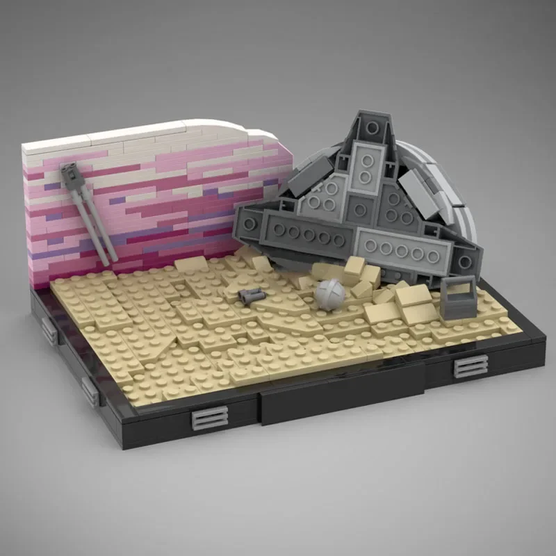 

469PCS Star Battle Scavenger(Diorama Collection-Episode 7)Moc Collector's Edition Building Blocks |Learning & Display Toys Gift