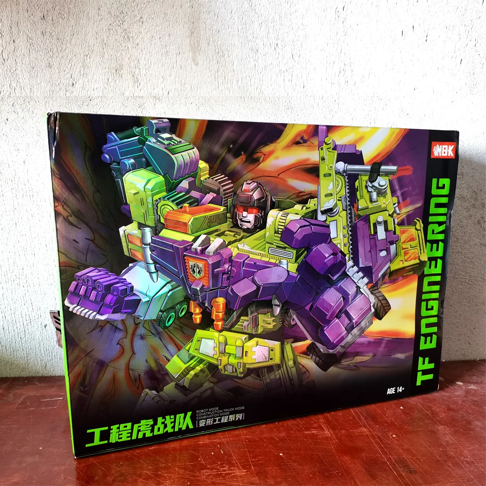 IN STOCK Transformation Toy NBK Combination 6in1 Devastator Bonecrusher Mixmaster Scavenger Action Figures Action Deformed Model