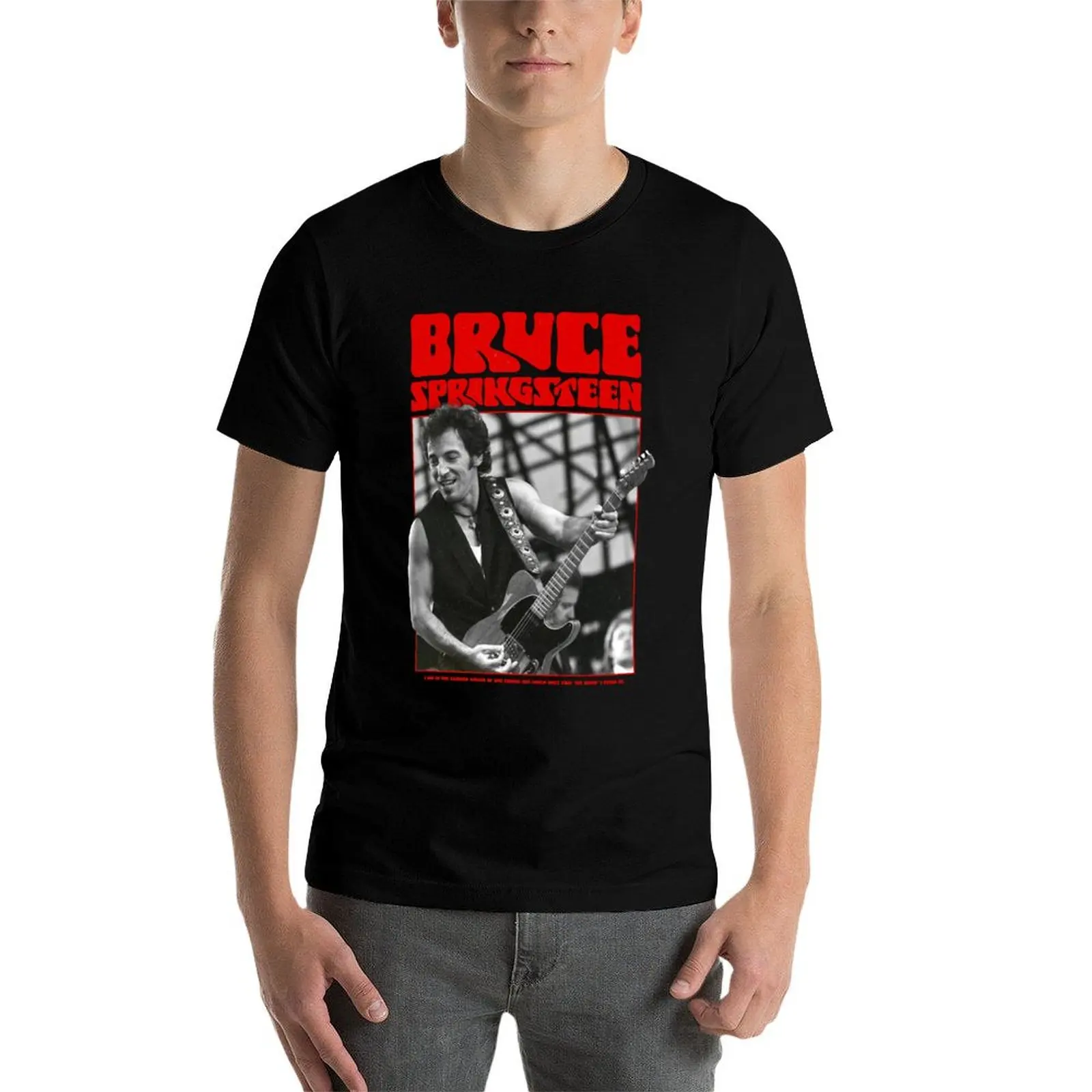 

Bruce Springsteen T-Shirt t shirt man casual t shirt man plain man t shirts cotton T-Shirt