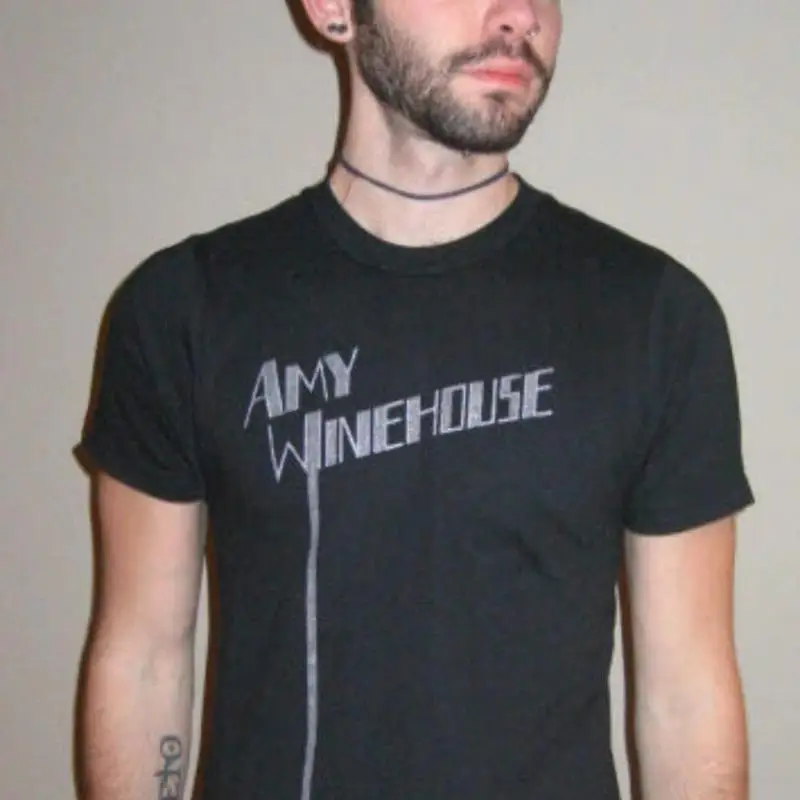 Amy Winehouse Retro Motown Soul Rehab T-Shirt