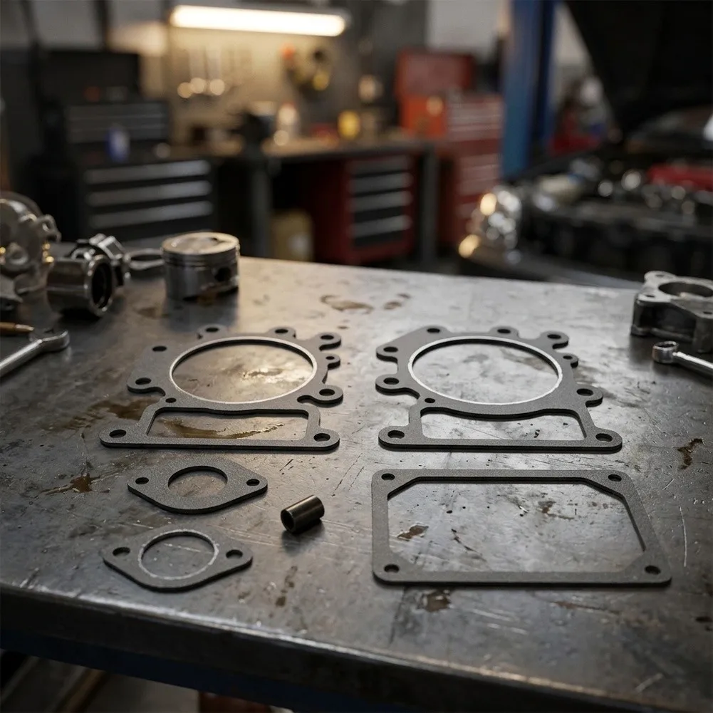 Gasket Replacement Kit For Engine Engine Parts 5 Pieces Valve Gasket Set Tight Seal Restores Engine Efficiency