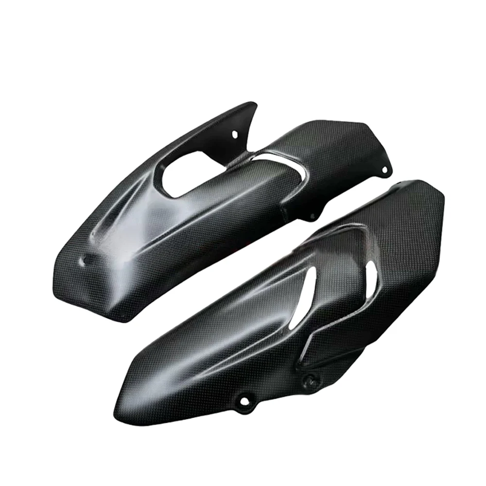 For MV AGUSTA Brutale 1000 RR RC RUSH 2022 - 2023 2024 2025 Motorcycles Carbon Fiber Exhaust protection Cover matte Accessories