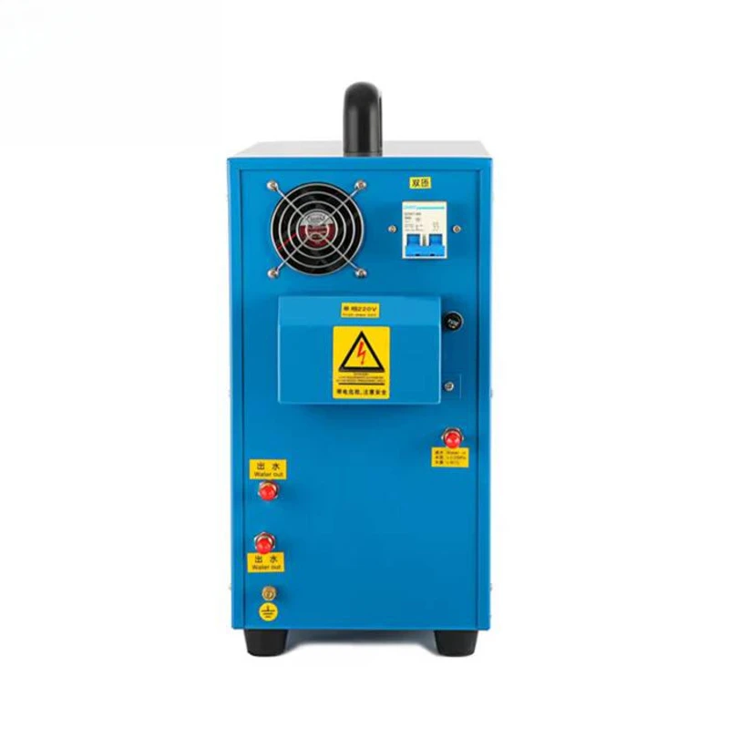 فرن تسخين حثي متوسط التردد صغير الحجم لصهر الذهب والفضة والنحاس والألومنيوم والمعادن الخردة الحديدية #4