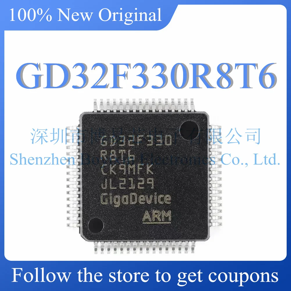 GD32F330R8T6 Produto Original, LQFP-64, Novo