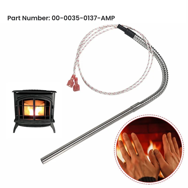 

AA73 Replacement Parts 00-0035-0137-AMP For Thelin Echo Comstock & Parlour Pellet Stove Igniter