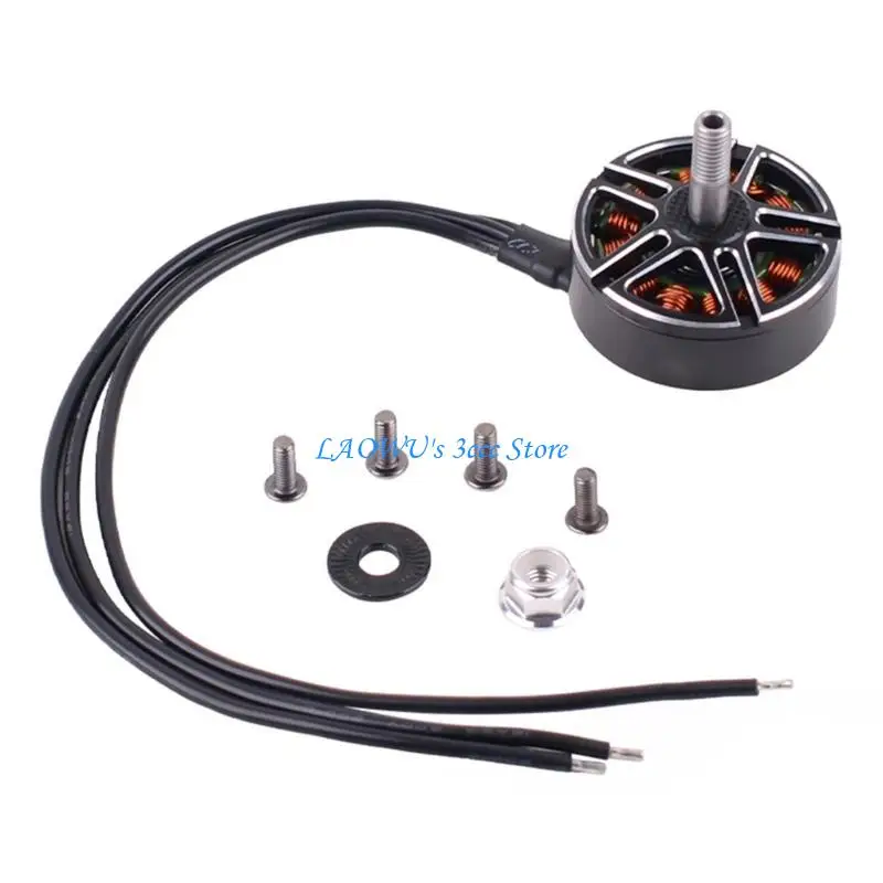 

Y8AD Lightweight and Powerful 2807 1300KV Brushless Motor for 7inch FPVs Quadcopter