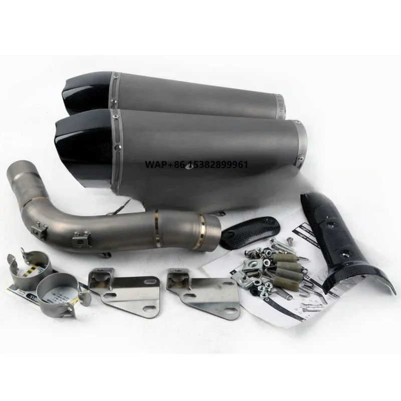 

For YZF R1 2009- Motorcycle Exhaust Pipe Delta Slip-on Mufflerset