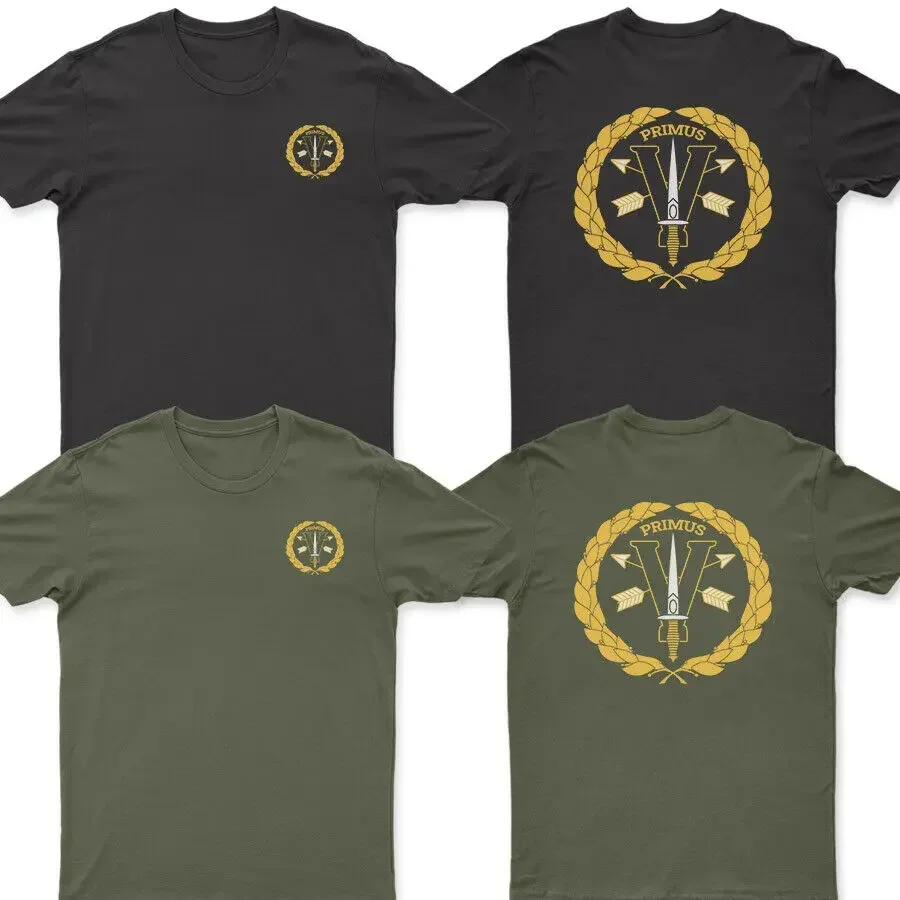 

SFG (A) 5th Special Forces Group Airborne Primus T Shirt. New 100% Cotton Short Sleeve O-Neck T-shirt Casual Mens Top Size S-3XL