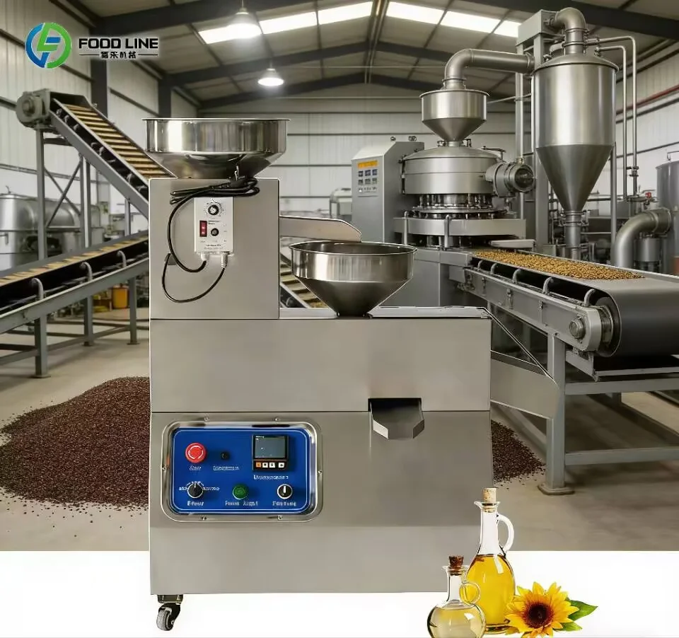 Custom Commercial Multifunctional Edible Oil Processing Press Machine