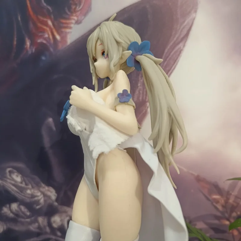 متوفر في المخزون أنيمي الشكل الأبيض النقي قزم عمل الشكل ديكور المنزل/المكتب انمي ياباني جمع اللعب هنتاي نموذج دمية هدية