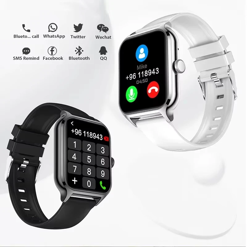 Smart Watch 2026 New 2.01 Inch Full Touch Screen Heart Rate Tracker Bluetooth Call Sport Smartwatch For Men Women
