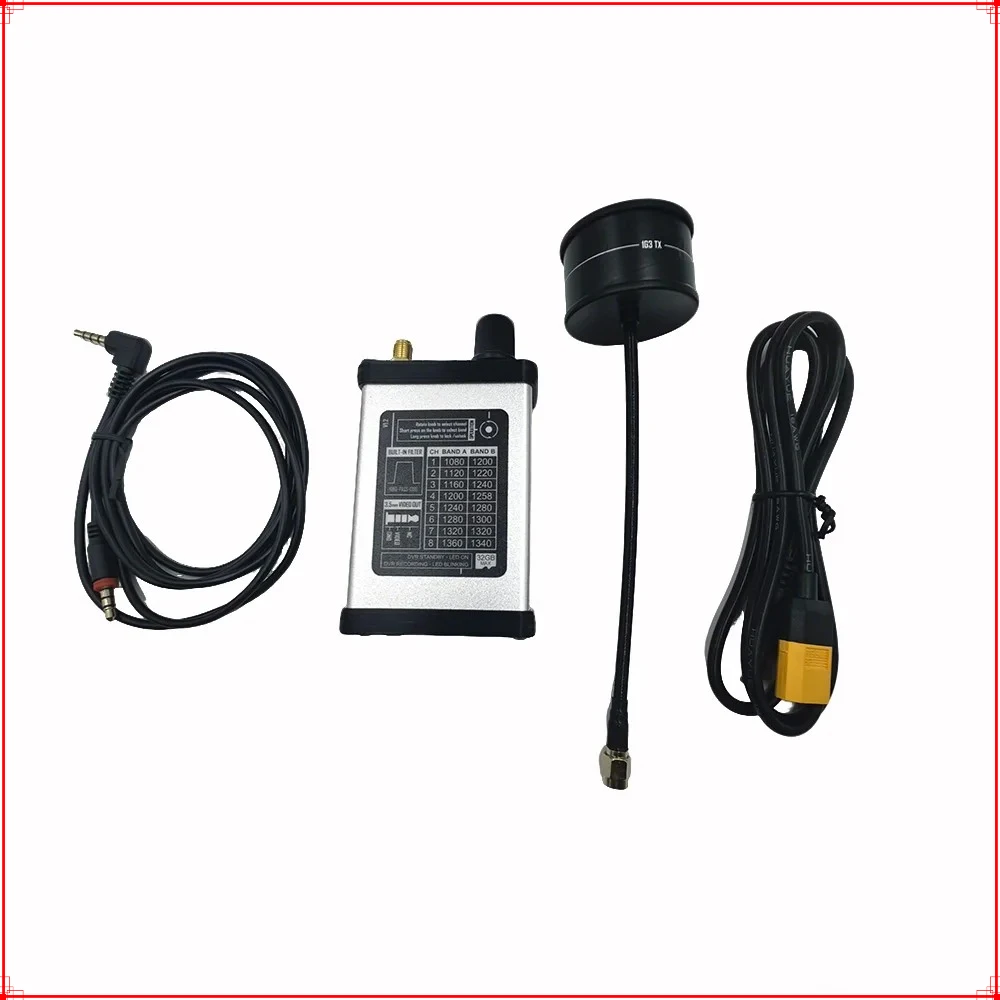 2026 NUEVO Rushfpv Rush 1.3G/1.2G VRX Vtx con Transmisor y Receptor de Audio-Video FPV y Módulo VRX 1.3G para Drones RC FPV