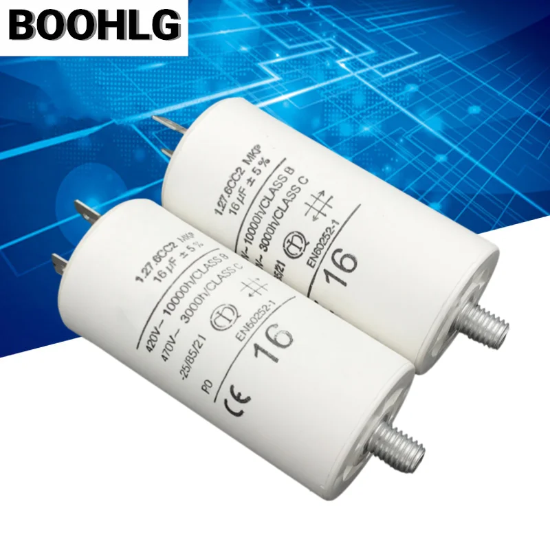1 buah kapasitor awal 1.27.6CC2 MKP 16uF