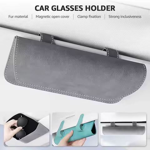 Car Glasses Case Organizer Storage Car Eyeglass Case Glasses Box For Car Sun Visor Organizer Sunglasses For BMW Glasses Case