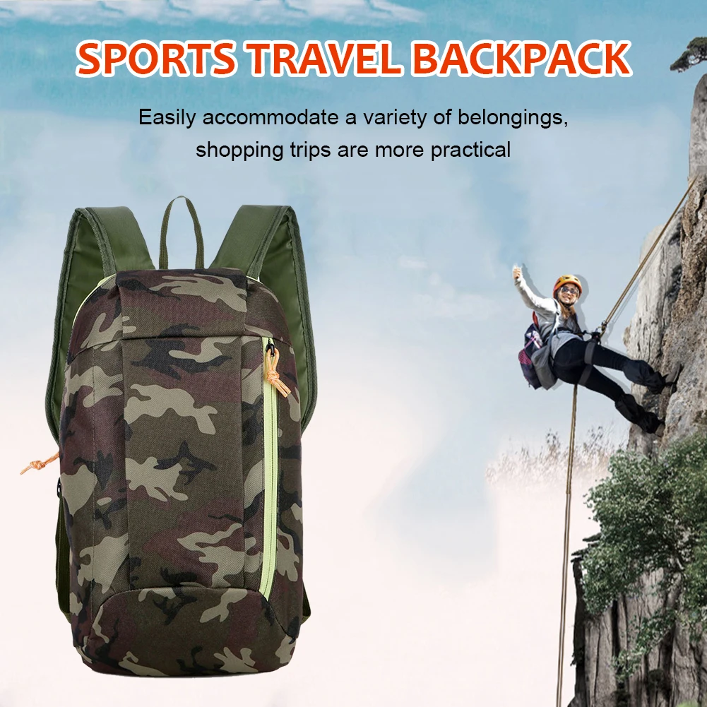 

10L Waterproof Bike Backpack Unisex Outdoor Sports Climbing Camping Daypack Small Hiking Travel Casual Shoulder Bag Gift