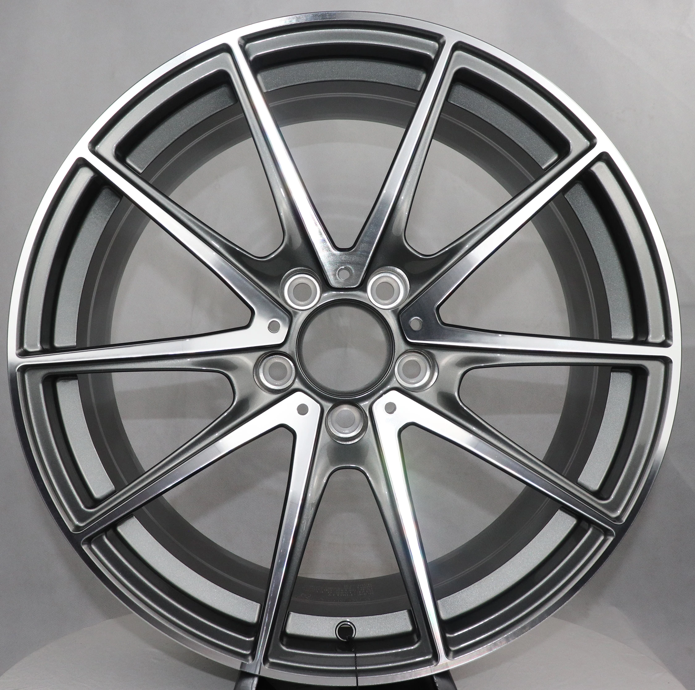 Car Custom 1-Piece 5x120 5x112 Alloy Rim 17 18 19 20 21 Inch Forged Wheel Polished and Brushed