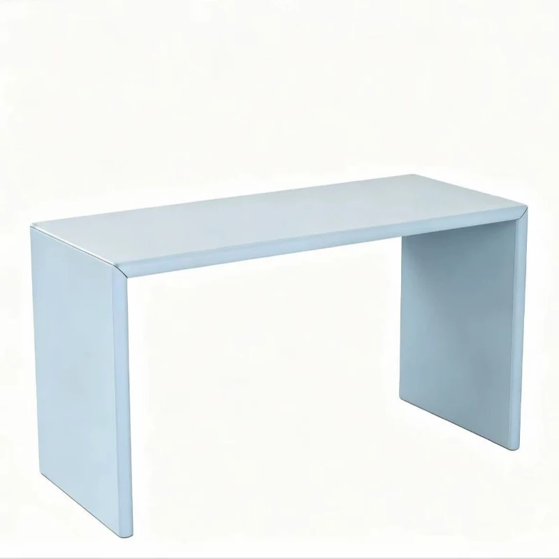 Dopamine solid wood minimalist desk modern minimalist desk computer  bedroom dressing table Internet celebrity work