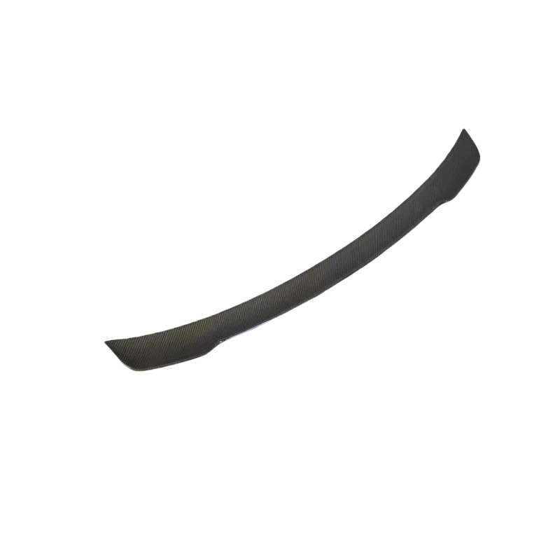 تستخدم لمجموعة الجسم Porsche Taycan Turbo 4S من ألياف الكربون الحقيقية طقم هيكل سبويلر خلفي طراز THT #2
