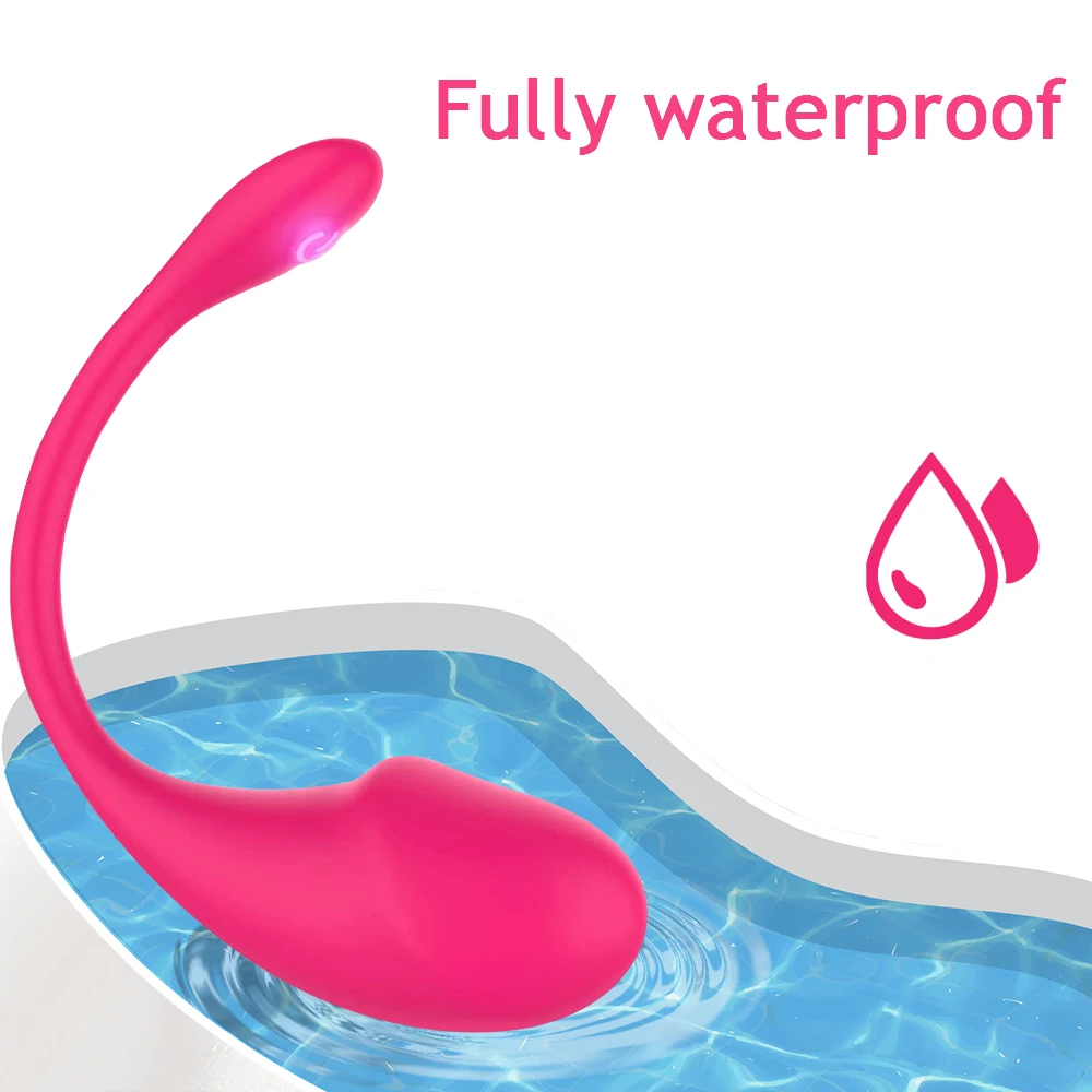 G-Spot Dildo Vibrating Egg Bluetooth App Vibrator Women's Silicone Vagina Remote Control Panties Sex Toy Adult Couple Sex Toy view 2