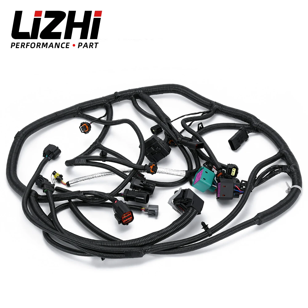 Engine Wiring Harness For 03-04 Ford 250 350 450 550 6.0L Powerstroke Fuel Injector Complete Wiring 3C3Z-12B637-BA 3C3Z12B637BA