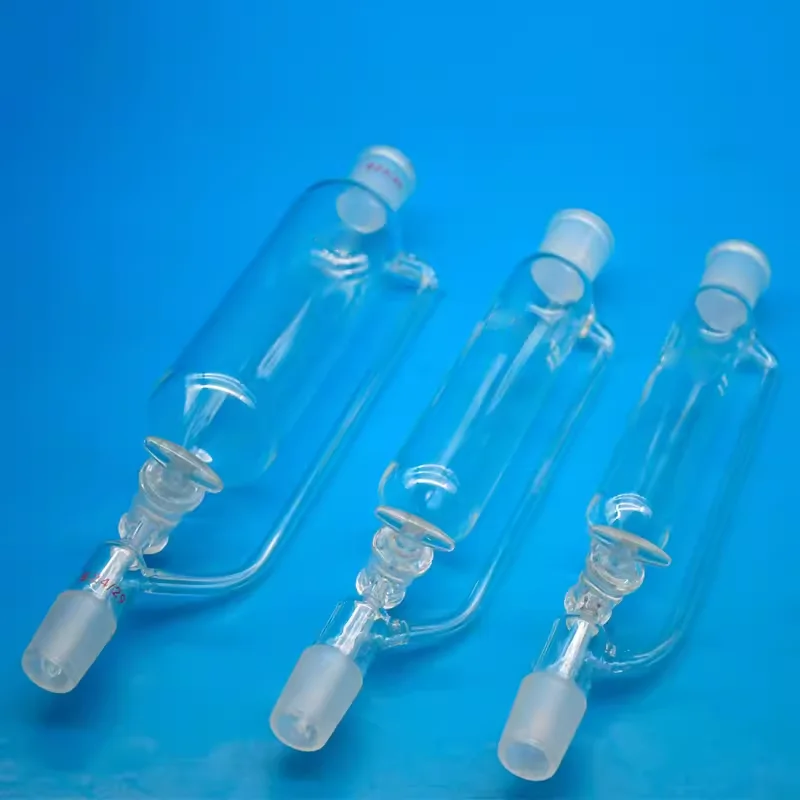 Glass piston constant pressure separatory funnel 25/50/100/250/500ml experimental standard mouth cylindrical separatory funnel