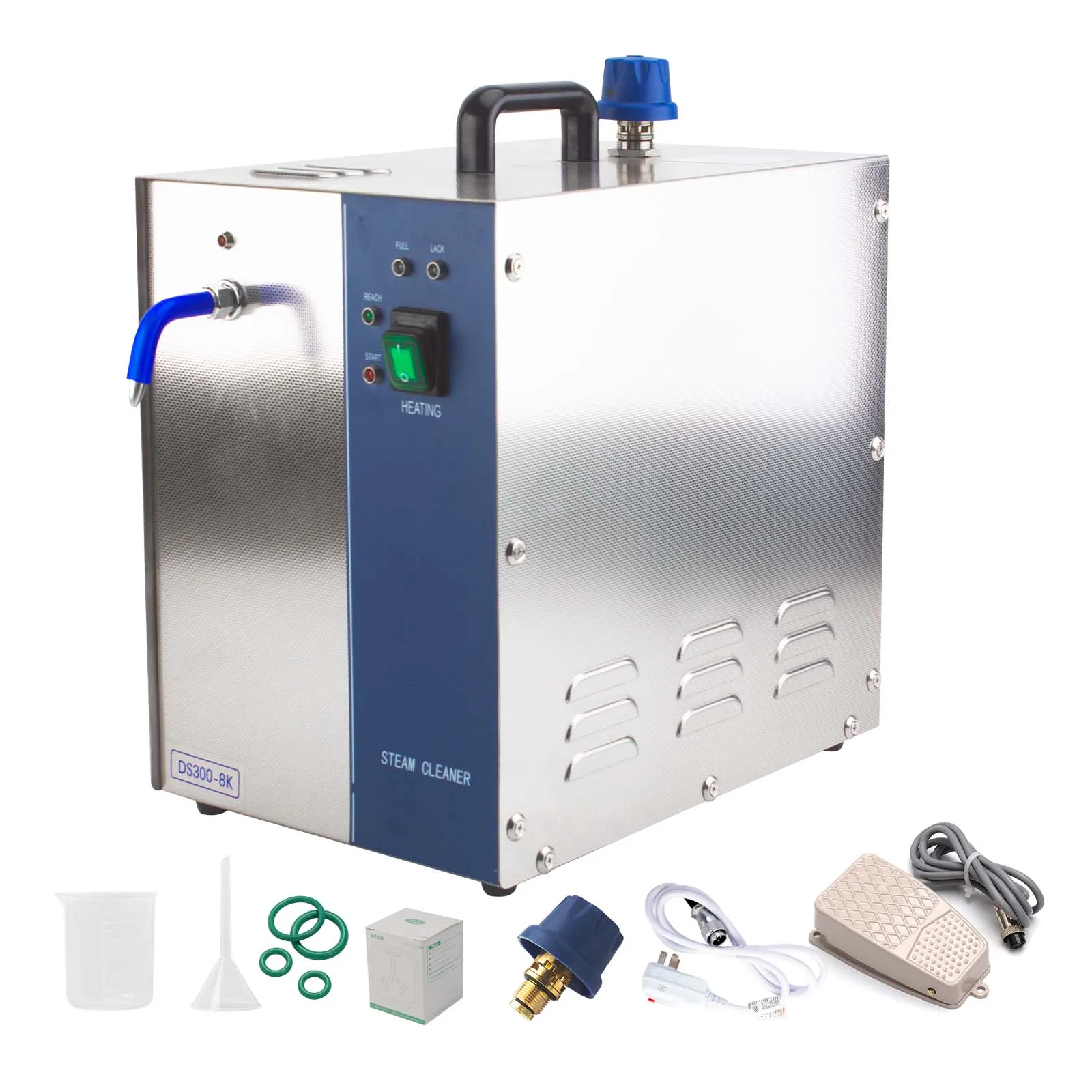 

DS300-8K 2300W Jewelry Steam Cleaner 3L Boiler High Pressure 8 Bar Professional Steam Cleaning Machine for Jewelry Workshop