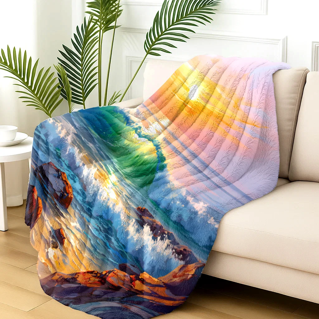 ผ้าห่มพิมพ์ลายฟลานเนล แรงบันดา - Sunrise Home Textiles & Apparel บทวิจารณ์และราคา