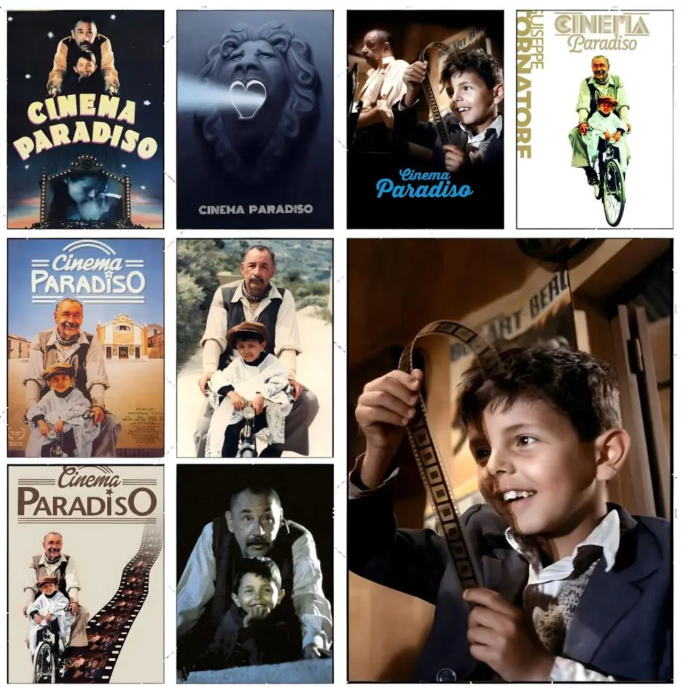 Movie Drama Cinema Paradiso Poster Premium Decor Art & Gift for Household Lounge Home Ornaments