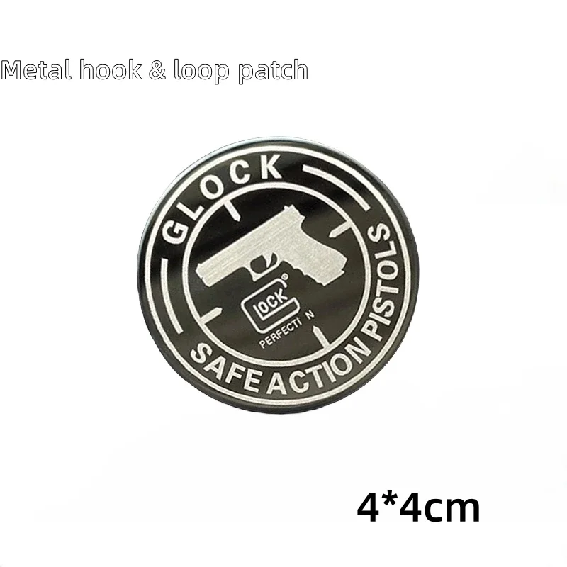 Glock Shooting Morale Badge CAPSULE CORP PVC Hook&loop Patches Tactical Armband Outdoor Equipment Backpack Decoration Stickers