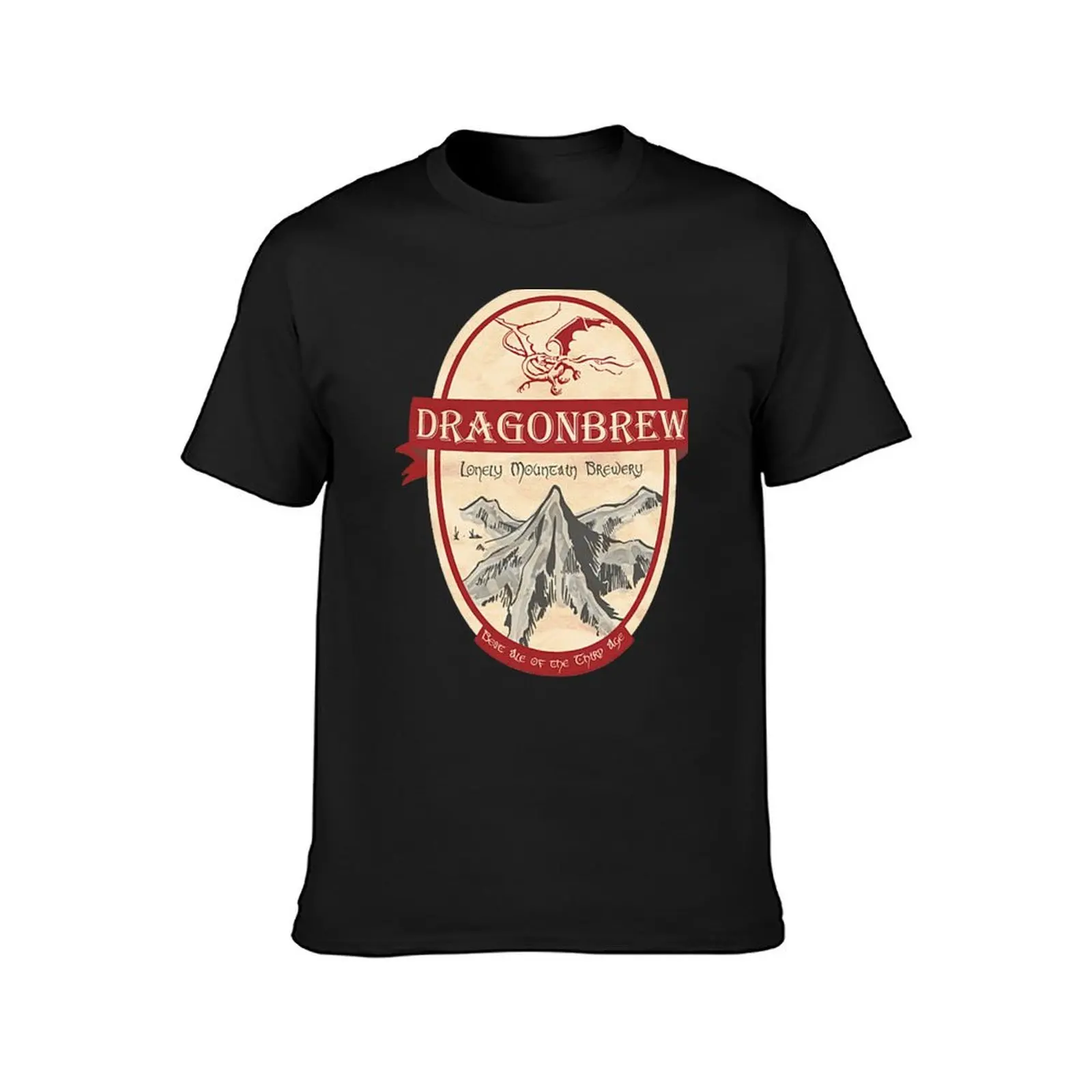 Erebor Dragonbrew T-Shirt sweat blanks plus size tops Aesthetic clothing tshirts for men