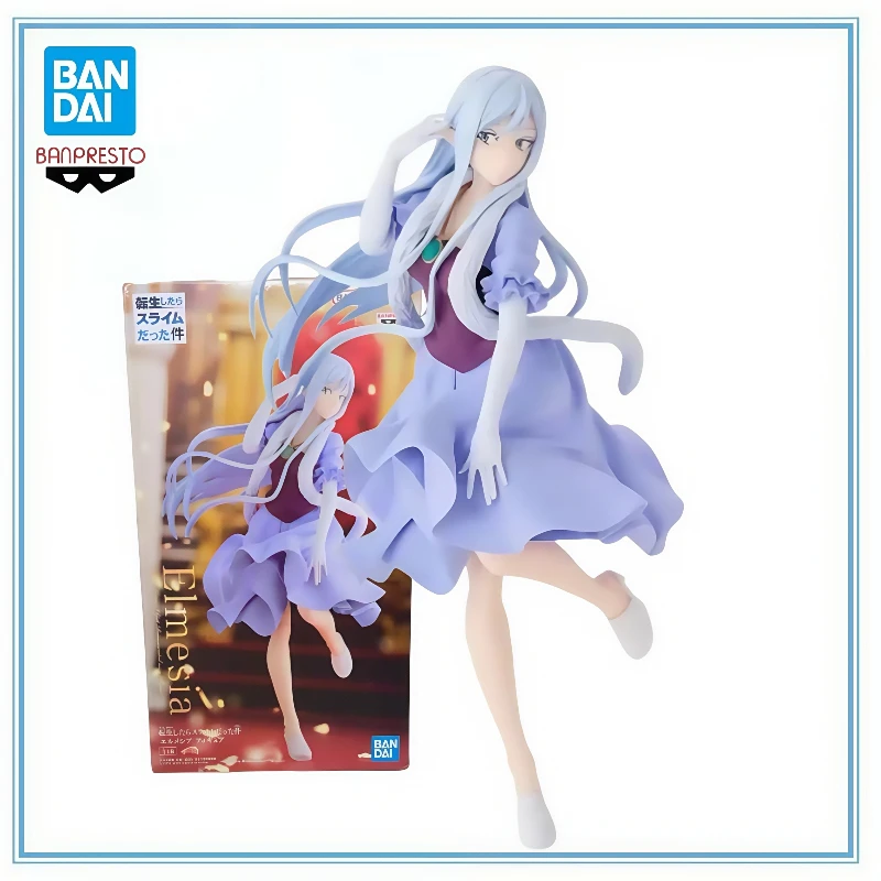

BANDAI in Stock Genuine Banpresto That Time I Got Reincarnated As A Slime Empress Elmesia Anime Cartoon Garage Kit Gifts Toys