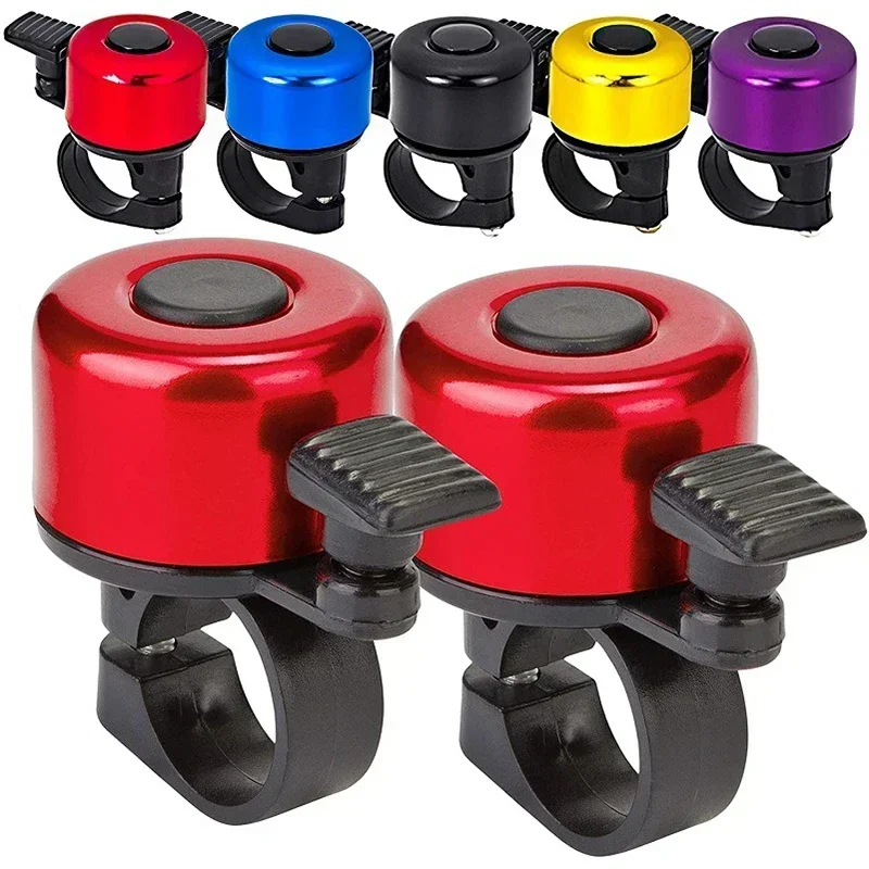 AliExpress 1PC Bicycle Bell Alloy Mountain Road Bike Horn Sound Alarm For Safety Cycling Handlebar Bicycle Call Accessories