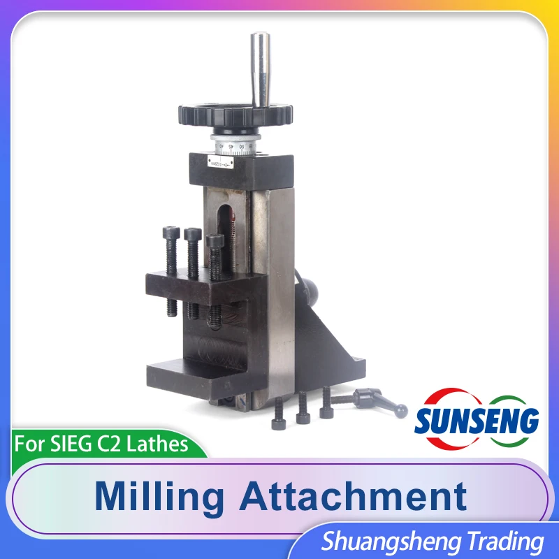 

Milling Attachment/Vertical Slider for machine tool/SIEG C2/C3/SC2/CJ0618 Tool Slider/Vertical plate S/N:10061