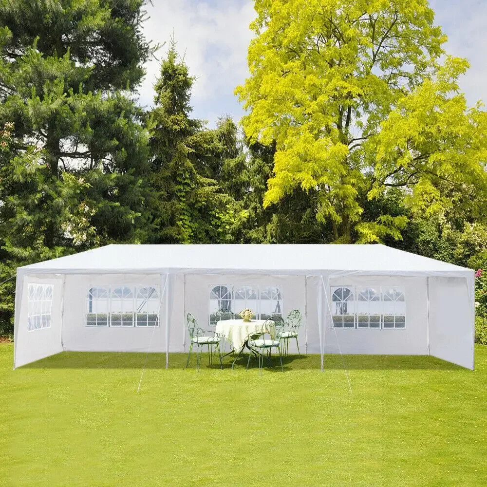 10'X30' Canopy Outdoor Wedding Party Tent  With Wall Spiral Tube